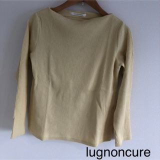 ルノンキュール(Lugnoncure)の新品⭐️lugnoncure ボートネックロンT Mサイズ(Tシャツ(長袖/七分))