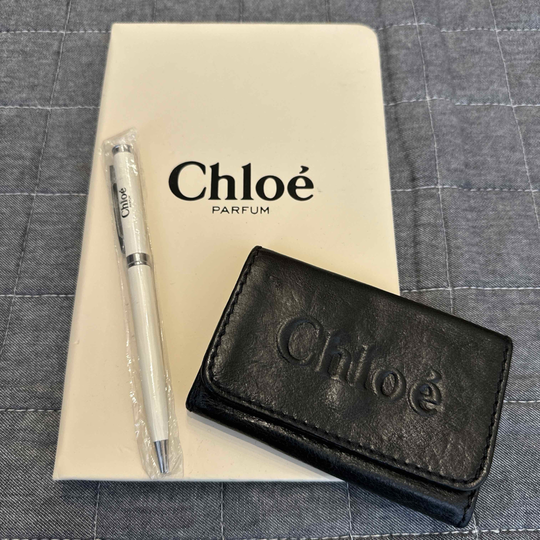 Chloe(クロエ)のChloe クロエ キーケース 6連 ノート ボールペン セット レディースのファッション小物(キーケース)の商品写真