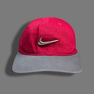 ナイキ(NIKE)の00s NIKE GOLF ナイキ ヴィンテージツートンキャップ メタルロゴ(キャップ)