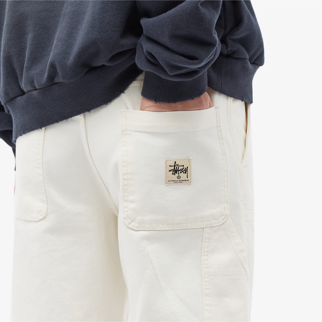 ネット直販店 Stussy Canvas Work Pant 22AW Bone W30