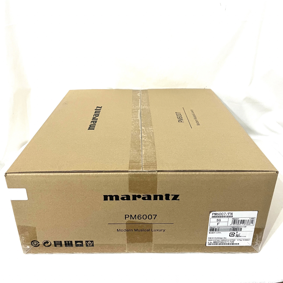 marantz(マランツ)の【新品未開封】マランツ Marantz プリメインアンプ PM6007 スマホ/家電/カメラのオーディオ機器(アンプ)の商品写真