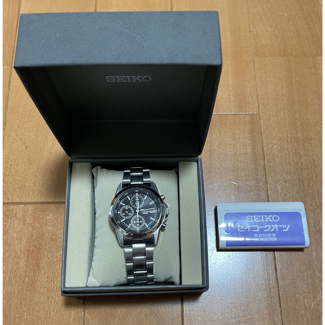 SEIKO(セイコー)のSEIKO クロノグラフ 7T92-0DW0（未使用品） メンズの時計(腕時計(アナログ))の商品写真