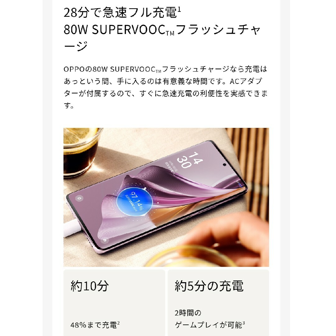 OPPO(オッポ)のOPPO Reno10 Pro 5G A302OP グロッシーパープル スマホ/家電/カメラのスマートフォン/携帯電話(スマートフォン本体)の商品写真