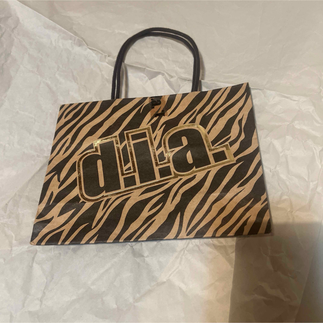 d.i.a(ダイア)の【d.i.a.】ショッパーセット(2枚) レディースのバッグ(ショップ袋)の商品写真