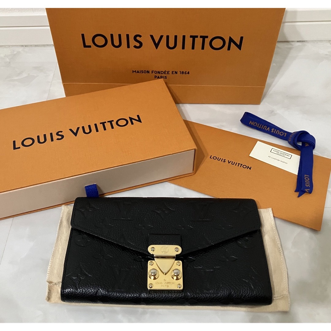 LOUIS VUITTON(ルイヴィトン)の【超美品】VUITTON / 長財布 / M62458 / 箱付 レディースのファッション小物(財布)の商品写真