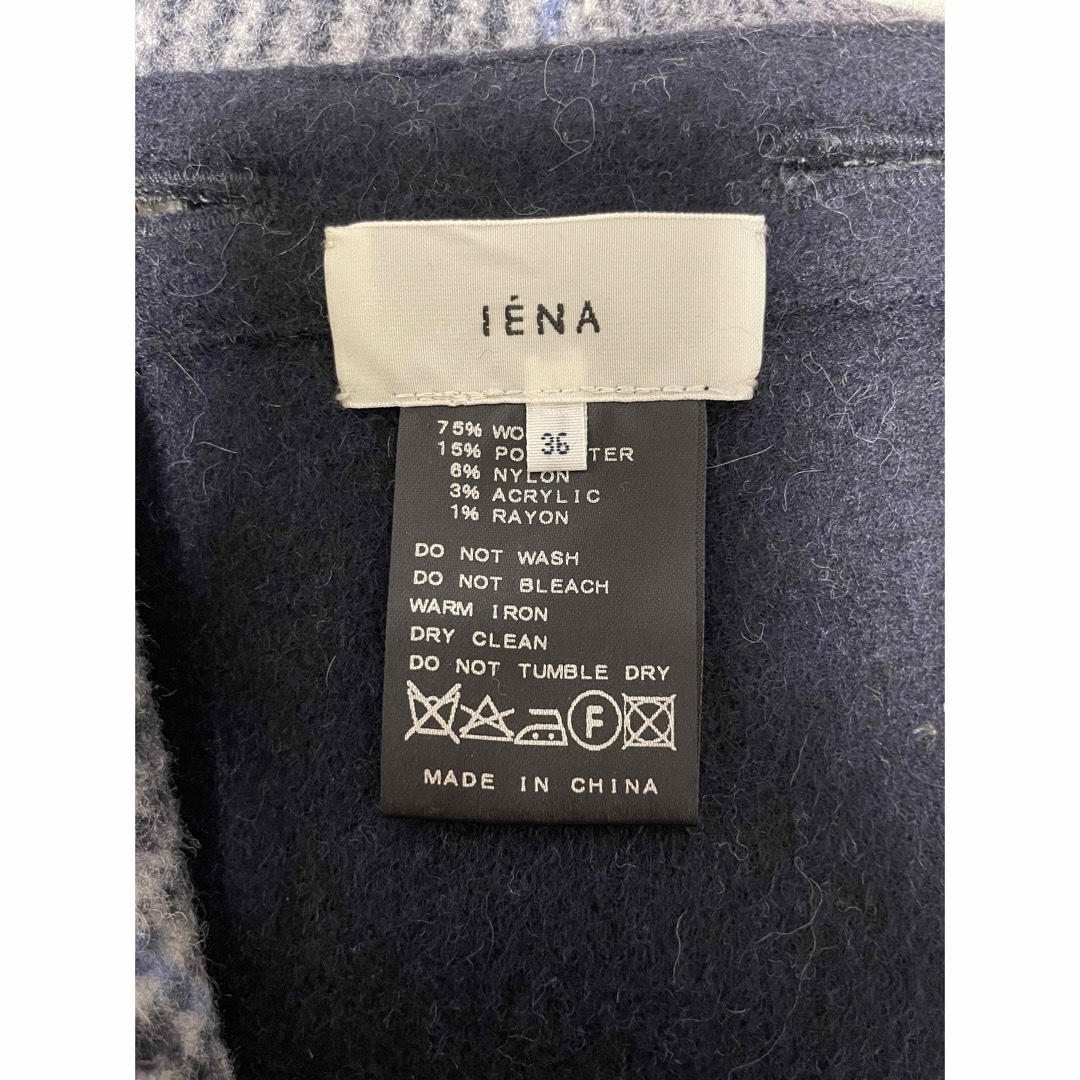 IENA(イエナ)の【IENA】リバーシブル ミニスカート チェック柄 36サイズ ⭐️匿名配送⭐️ レディースのスカート(ミニスカート)の商品写真