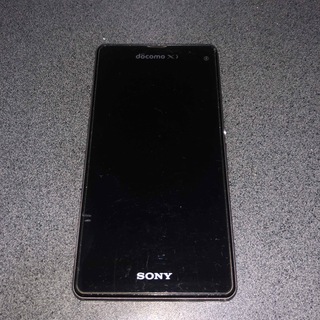 ソニー(SONY)のSONY Xperia Z1f SO-02F Black 初期化済み SIM無し(スマートフォン本体)