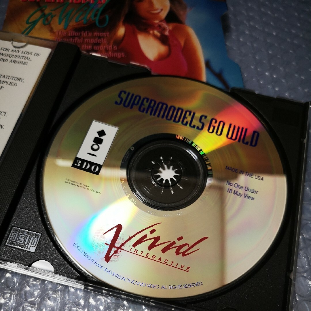 【3DO】SUPERMODELS GO WILD エンタメ/ホビーのゲームソフト/ゲーム機本体(家庭用ゲームソフト)の商品写真