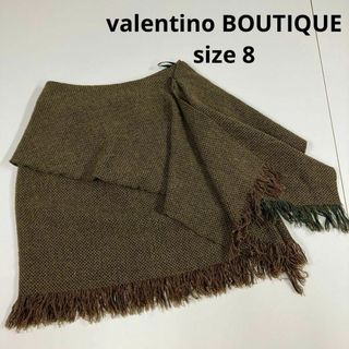 ヴァレンティノ(VALENTINO)のvalentino BOUTIQUE 巻きスカート　フェアリーグランジ　古着(ひざ丈スカート)