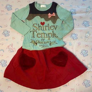 シャーリーテンプル(Shirley Temple)の110 シャーリーテンプル  ハートセットアップ(スカート)