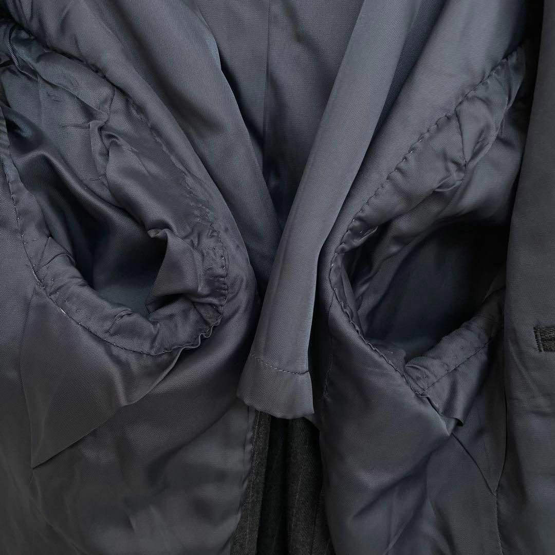 POLO RALPH LAUREN(ポロラルフローレン)のチャップスラルフローレン　ピンストライプ　2ボタン　セットアップ　スーツ　グレー メンズのスーツ(セットアップ)の商品写真