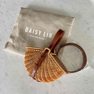 フォクシー(FOXEY)のDaisy Lin かごバッグ　ベルラタン　美品　Foxey(かごバッグ/ストローバッグ)