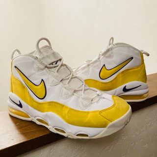 ナイキ(NIKE)の【激レア】ナイキ エア モア アップテンポ 95 レイカーズカラー(スニーカー)