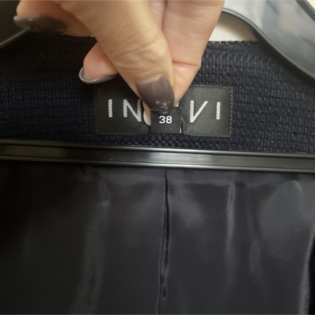 INDIVI(インディヴィ)のINDIVI ツイードジャケット　38 レディースのジャケット/アウター(その他)の商品写真