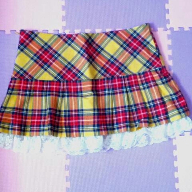 INGNI(イング)のINGNIﾁｪｯｸﾌﾟﾘｰﾂｽｶｰﾄ制服 レディースのスカート(ミニスカート)の商品写真