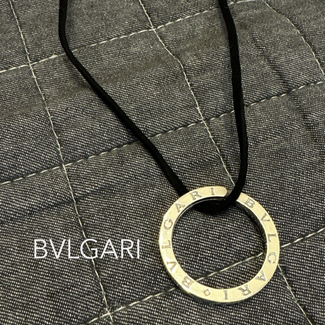 BVLGARI(ブルガリ)の美品 BVLGARI ブルガリ ネックレス キーリング キーホルダー メンズのアクセサリー(ネックレス)の商品写真