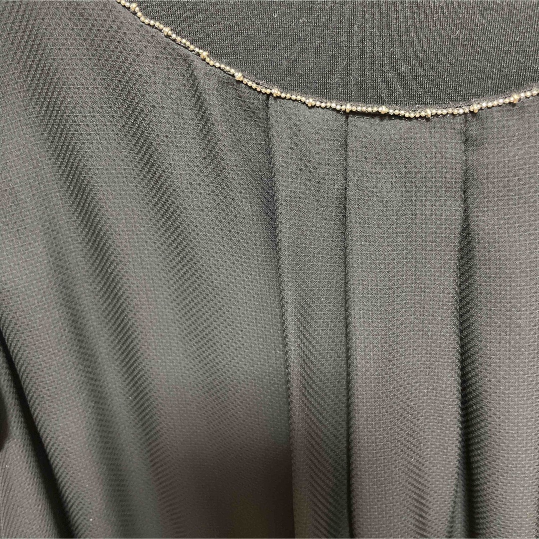 CLEAR IMPRESSION(クリアインプレッション)のクリアインプレッション　半袖　シフォンブラウス　ブラック レディースのトップス(シャツ/ブラウス(半袖/袖なし))の商品写真