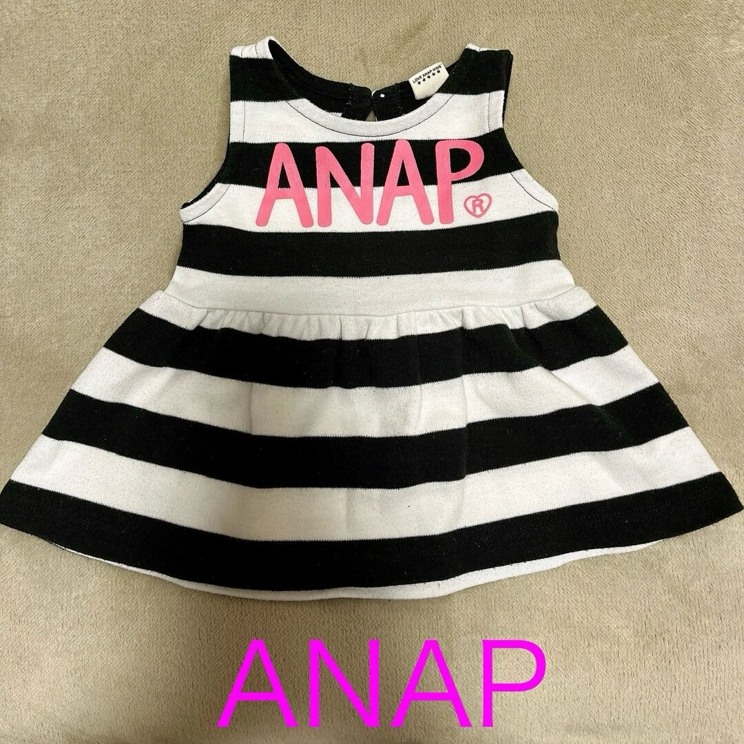 ANAP Kids(アナップキッズ)のanap kids ベビーチュニック キッズ/ベビー/マタニティのキッズ服女の子用(90cm~)(ワンピース)の商品写真