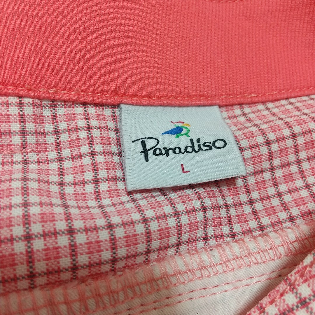 Paradiso(パラディーゾ)のParadiso パラディーゾ ゴルフパンツ L スポーツ/アウトドアのゴルフ(ウエア)の商品写真