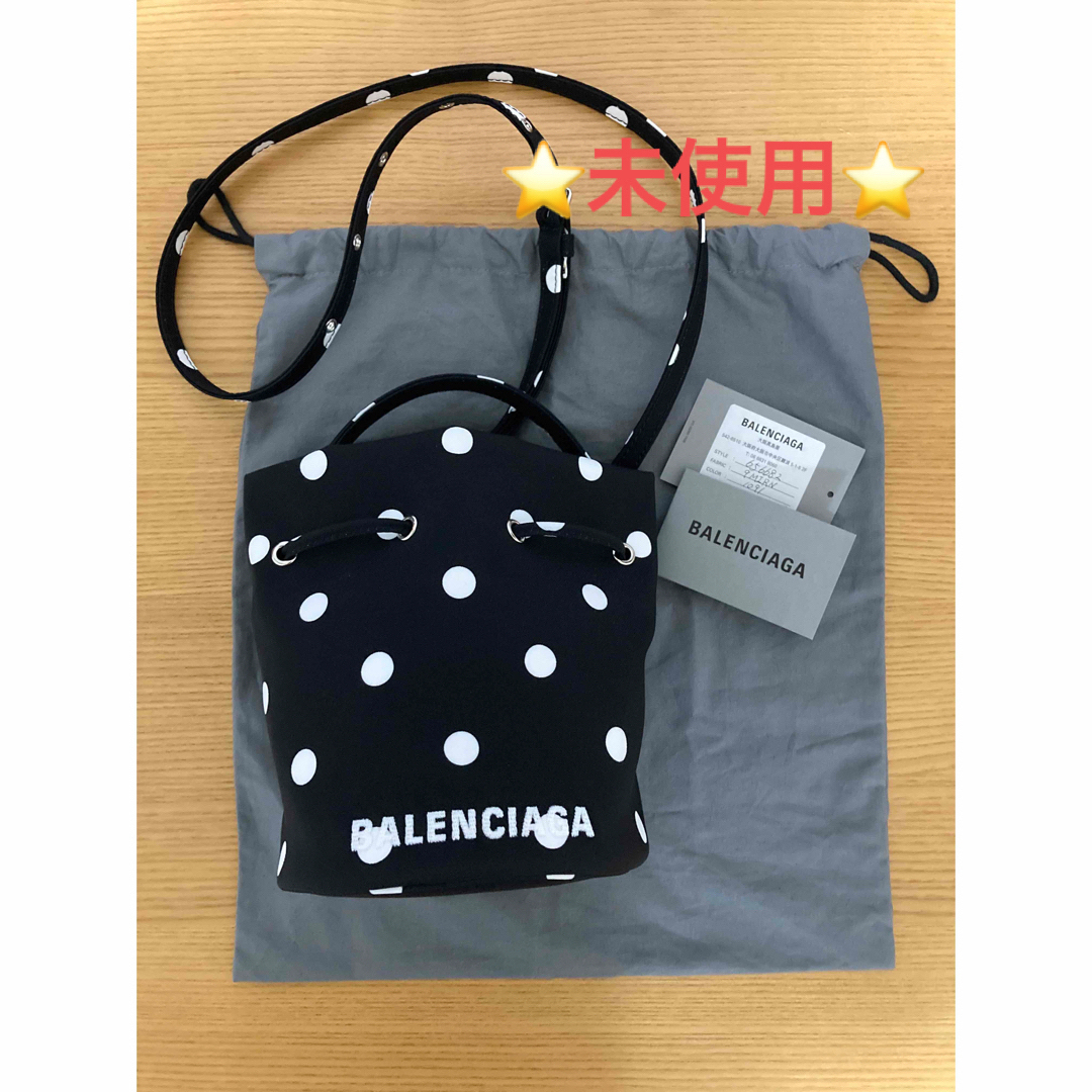 早い者勝ち！BALENCIAGA ドット柄 ショルダーバッグ 【正規店購入品】