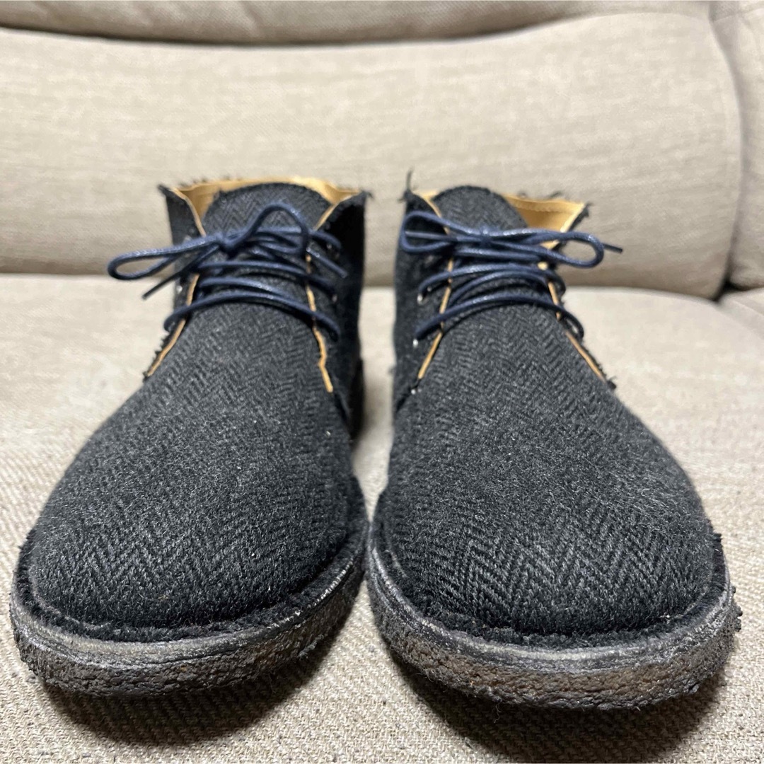 BEAUTY&YOUTH UNITED ARROWS(ビューティアンドユースユナイテッドアローズ)のユナイテッドアローズ ファブリック チャッカブーツ size43 ポルトガル製 メンズの靴/シューズ(ブーツ)の商品写真