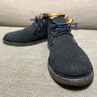 ビューティアンドユースユナイテッドアローズ(BEAUTY&YOUTH UNITED ARROWS)のユナイテッドアローズ ファブリック チャッカブーツ size43 ポルトガル製(ブーツ)