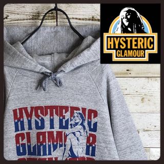 ヒステリックグラマー(HYSTERIC GLAMOUR)のhystericglamour ヒステリックグラマー パーカー ビックロゴ入り(パーカー)