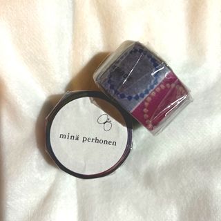 ミナペルホネン(mina perhonen)の★ミナペルホネン★新品★tambourine／mix タンバリン　ミックス×2個(テープ/マスキングテープ)