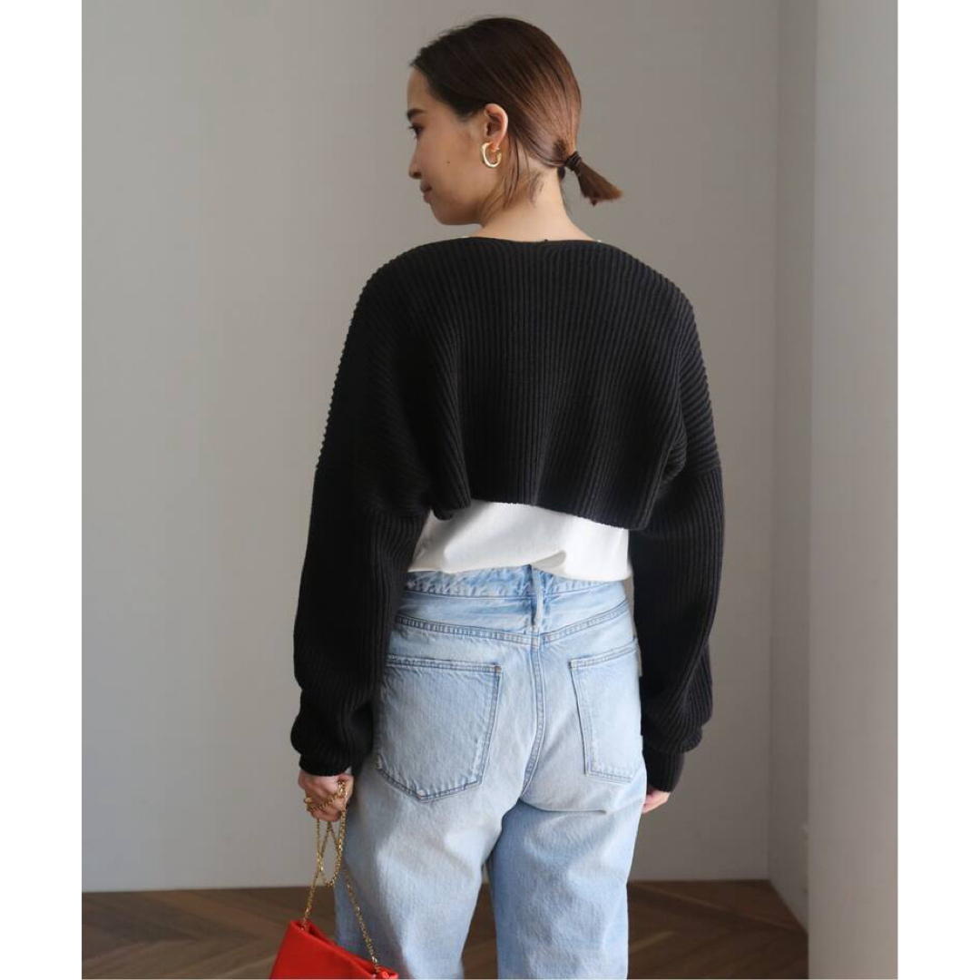 Deuxieme Classe Si/Co Short カーディガン Deuxieme Classe Si/Co Short カーディガン