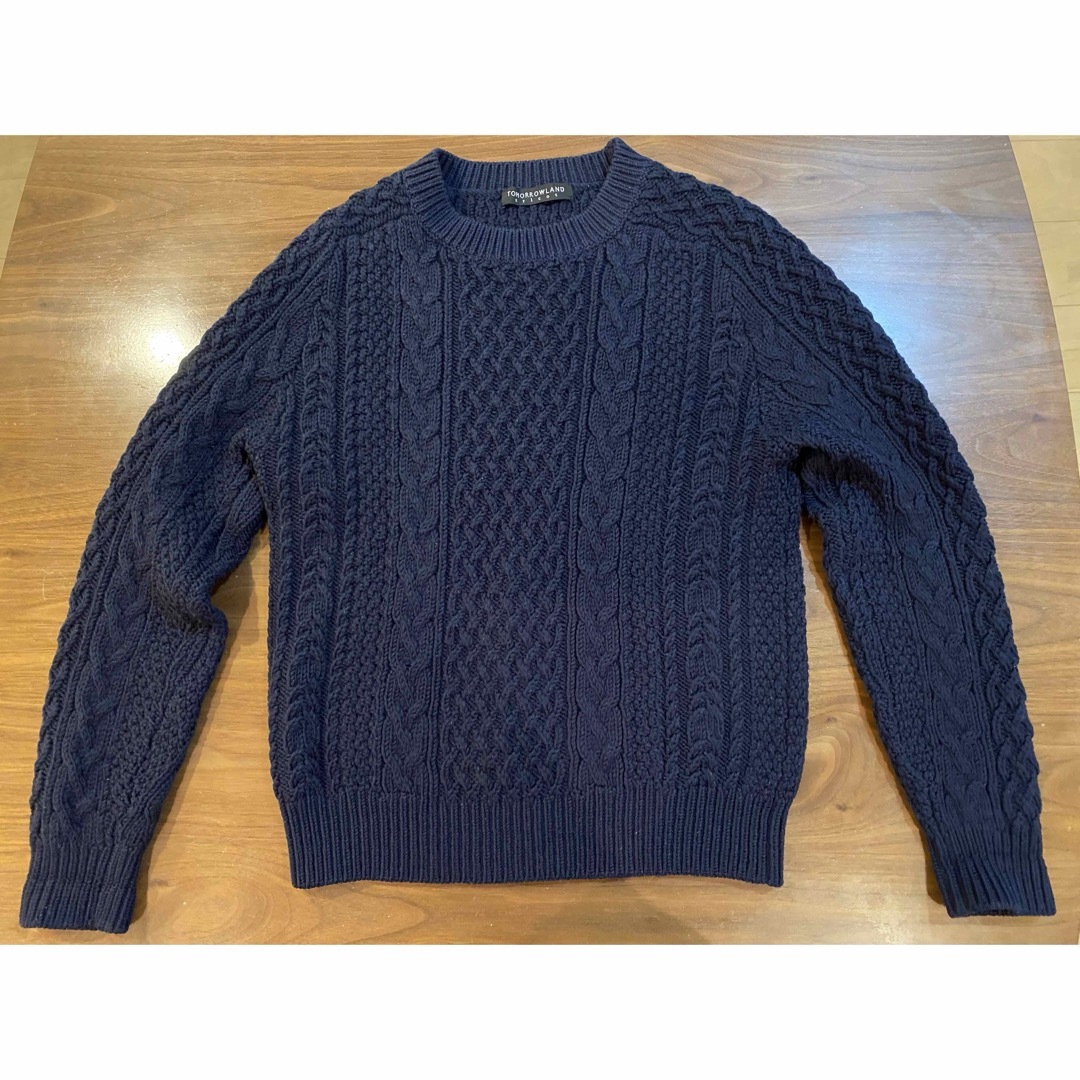 TOMORROWLAND(トゥモローランド)のTOMORROWLAND  tricot ケーブルニット　セーター　Size:M メンズのトップス(ニット/セーター)の商品写真