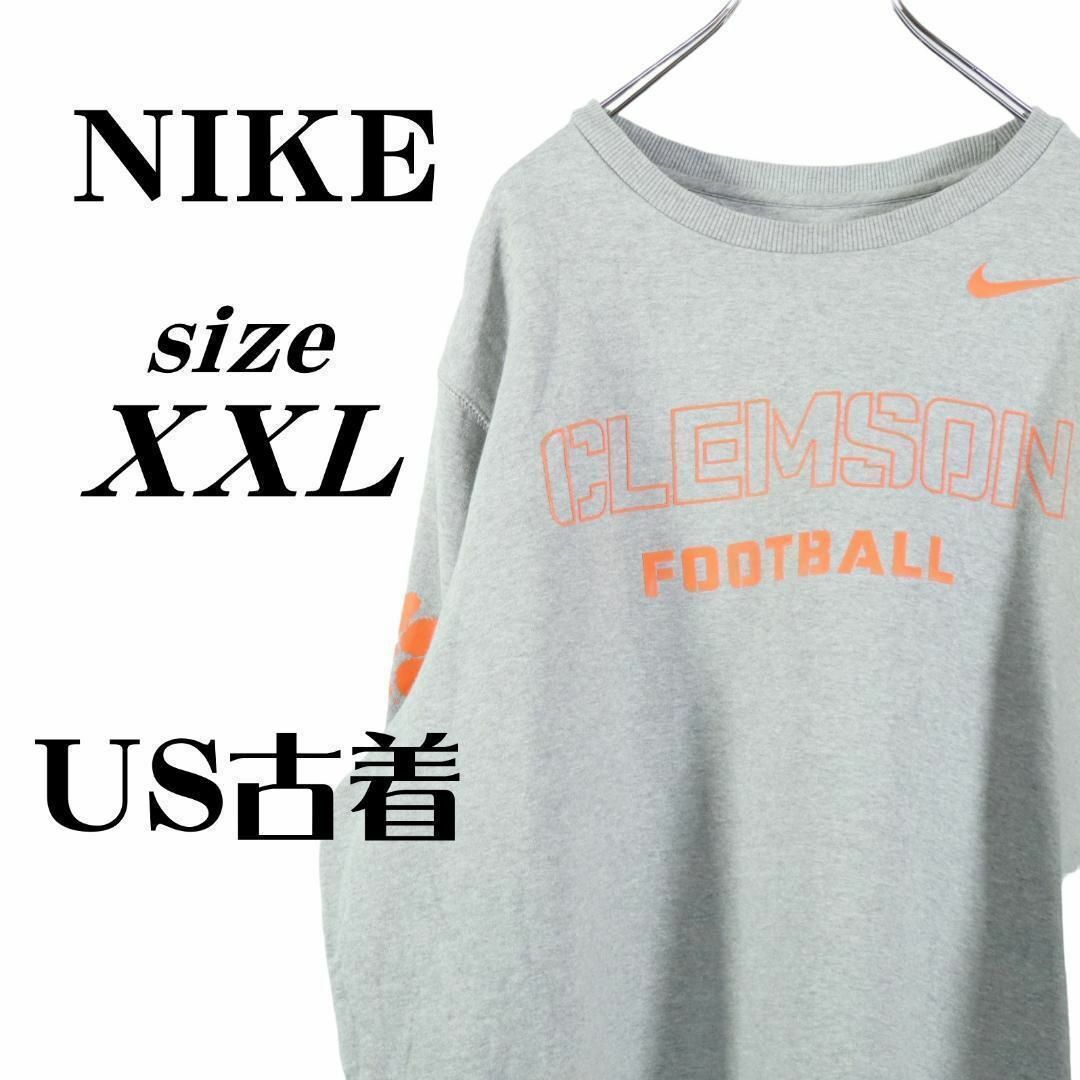 NIKE アメリカンフットボール クレムソン大学 タイガース スウェット XXL メンズのトップス(スウェット)の商品写真