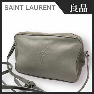 サンローラン(Saint Laurent)の【良品】SAINT LAURENT ルーカメラ バッグ YSL ロゴ エンボス(ショルダーバッグ)