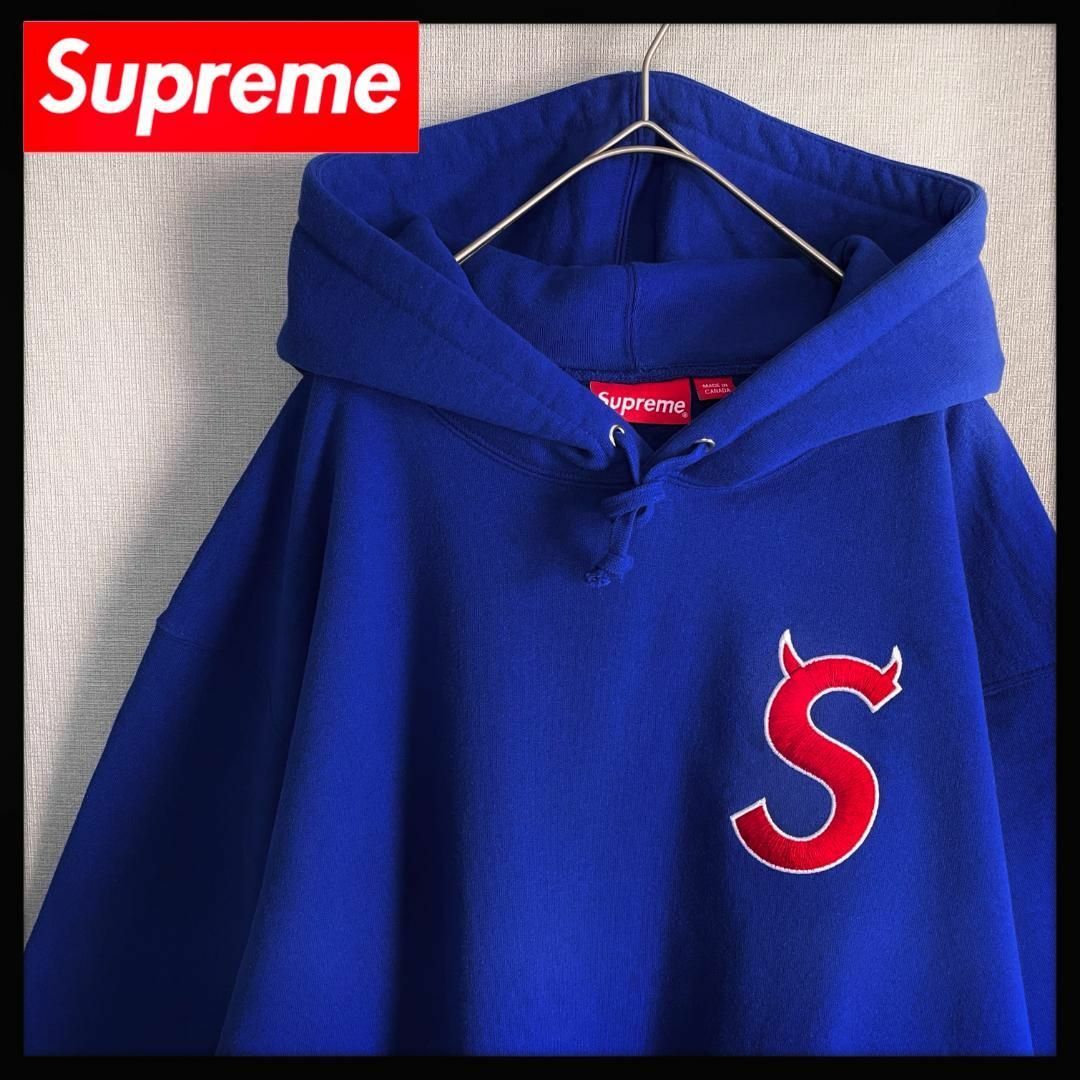 希望額はいくらでしょうかsupreme  シュプリーム　パーカー　Sロゴ　ツノ　堀米雄斗