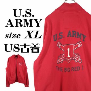 【US古着】U.S.ARMY ワークジャケット ボロブルゾン ビックシルエット(ブルゾン)