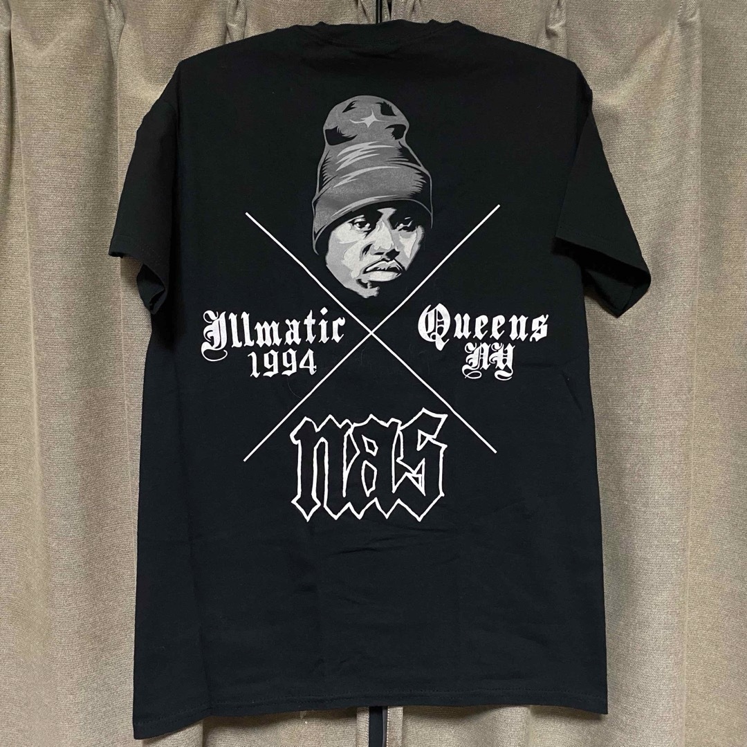 Supreme(シュプリーム)の希少 Nas illmatic 1994 Rap Tee Black M メンズのトップス(Tシャツ/カットソー(半袖/袖なし))の商品写真