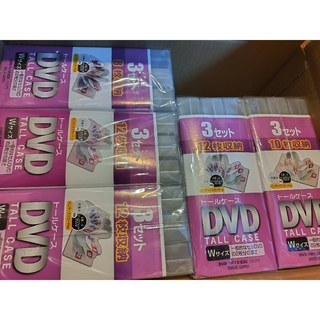 サンワサプライ DVDトールケース 5セット(CD/DVD収納)