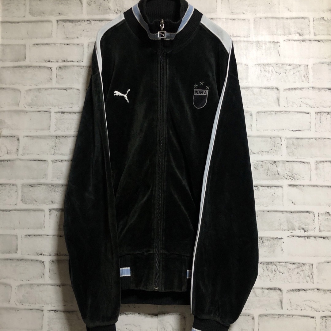 PUMA - PUMA⭐️トラックジャケットM 刺繍プーマ/ワッペンロゴ PUMA - PUMA⭐️トラックジャケットM 刺繍プーマ/ワッペンロゴ