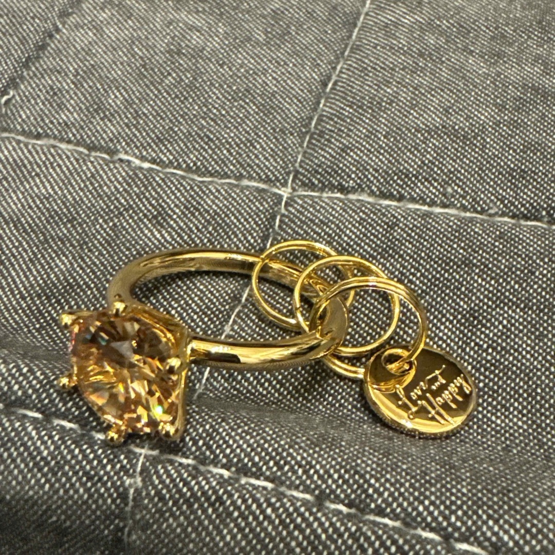 THE KISS リング型キーホルダー RING KEY RING キーリング レディースのファッション小物(キーホルダー)の商品写真