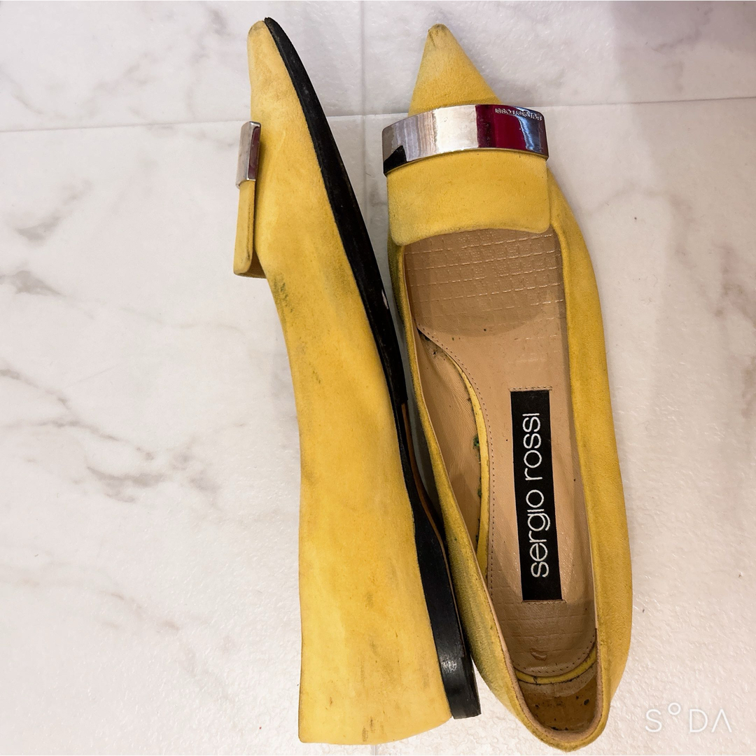 即日発送 SergioRossiスエードパンプス マノロ 即日発送 SergioRossiスエードパンプス マノロ