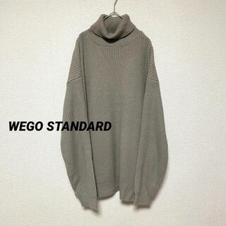 y26 WEGO STANDARD 長袖ニット タートルネック プルオーバー(ニット/セーター)