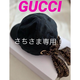グッチ(Gucci)のGUCCI スカーフキャップ(キャップ)