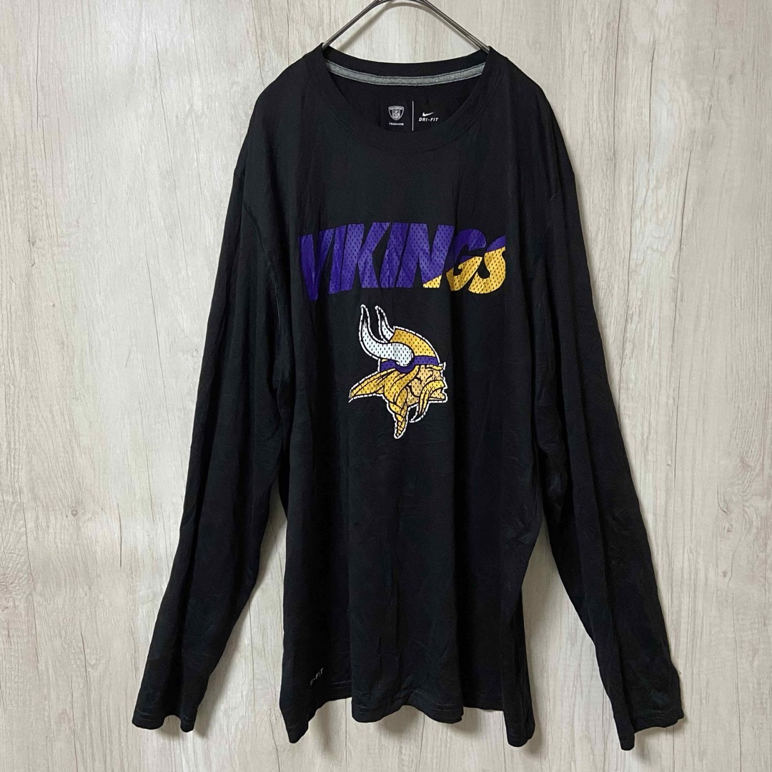 NIKE(ナイキ)のNIKE  ロンT  NFL   DRI-FIT   XLサイズ メンズのトップス(Tシャツ/カットソー(七分/長袖))の商品写真