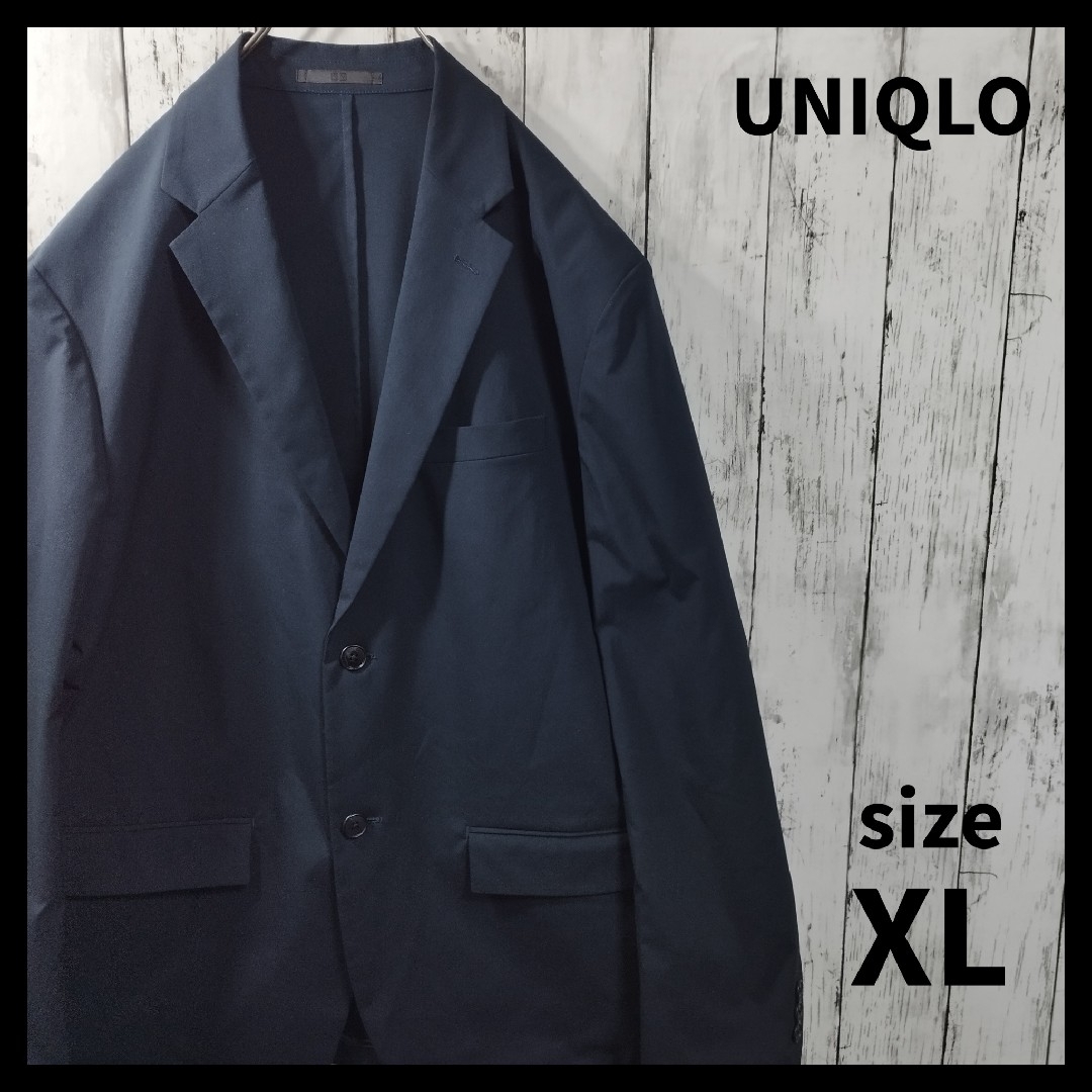 UNIQLO(ユニクロ)の【UNIQLO】感動ジャケット　ウールライク　D347 メンズのジャケット/アウター(テーラードジャケット)の商品写真