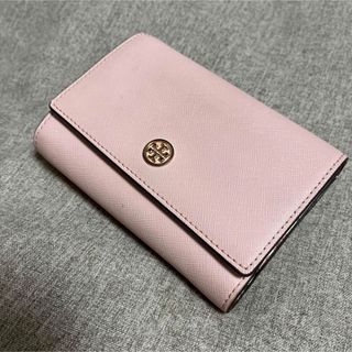 トリーバーチ(Tory Burch)のトリバーチ ピンク 花柄 財布 三つ折り(財布)