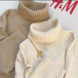 エイチアンドエム(H&M)のH&M タートルネックニット(ニット/セーター)