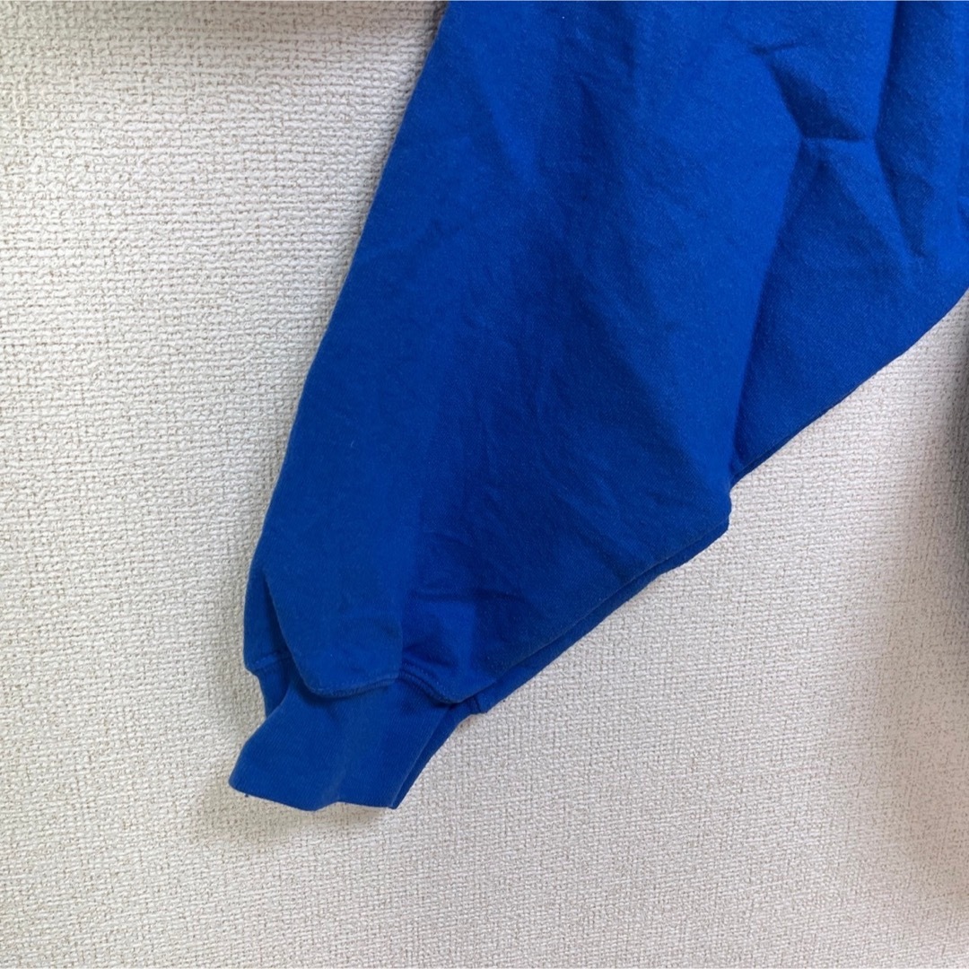 GILDAN(ギルタン)の【ギルダン】スウェット　アメフト　デカプリント　ブルー　ビッグサイズ　青F8 メンズのトップス(スウェット)の商品写真