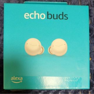 アマゾン(Amazon)のEcho Buds (エコーバッズ) 第2世代 - アクティブ ノイズキャンセリ(ヘッドフォン/イヤフォン)