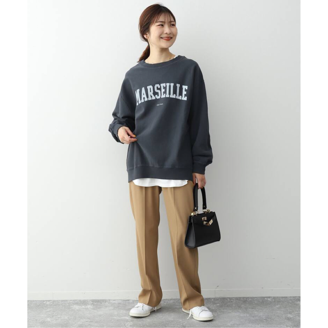 SLOBE IENA(スローブイエナ)の【新品】SLOBE IENA MARSEILLE ロゴスウェット レディースのトップス(トレーナー/スウェット)の商品写真