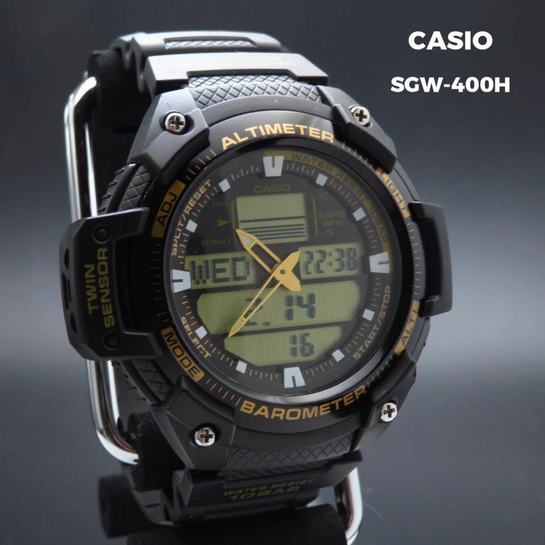 CASIO(カシオ)のCASIO スポーツギア デジアナ腕時計 多機能 ブラック メンズの時計(腕時計(アナログ))の商品写真