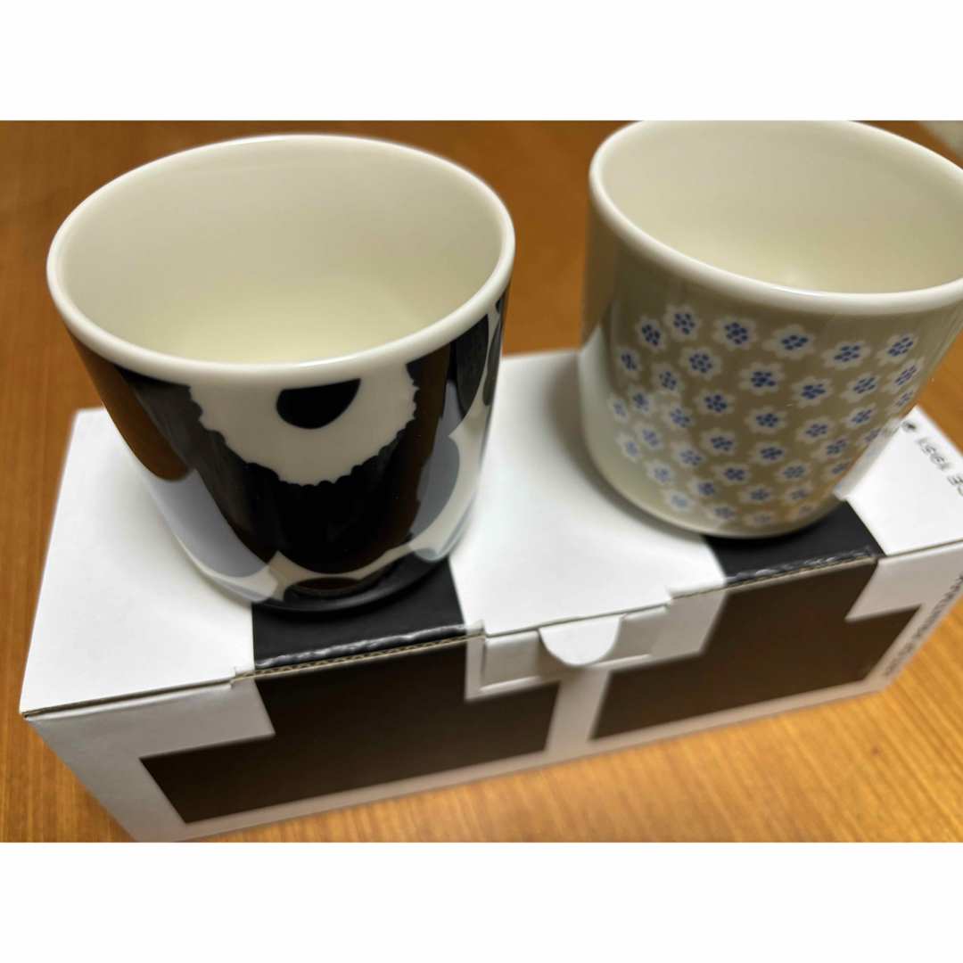 marimekko(マリメッコ)のmarimekkoマリメッコ☆プケッティ　ウニッコ　2個セット新品 インテリア/住まい/日用品のキッチン/食器(グラス/カップ)の商品写真